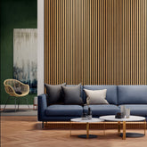 VW Acoustic Slat Panels - White Oak